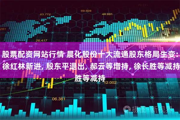 股票配资网站行情 晨化股份十大流通股东格局生变: 徐红林新进, 殷东平退出, 郝云等增持, 徐长胜等减持